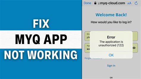 sevaxapp login not working|How to Resolve Connection Issues with the myQ Home Control App.